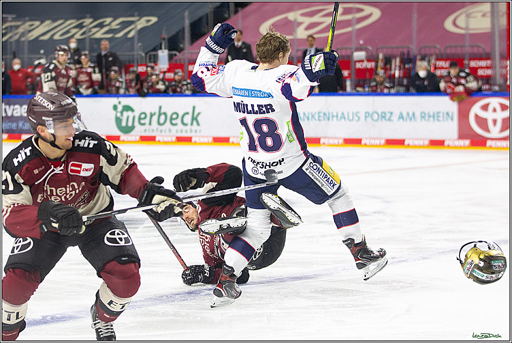 PENNY DEL;  Koelner Haie - Eisbaeren Berlin; Koeln, 10.03.2021